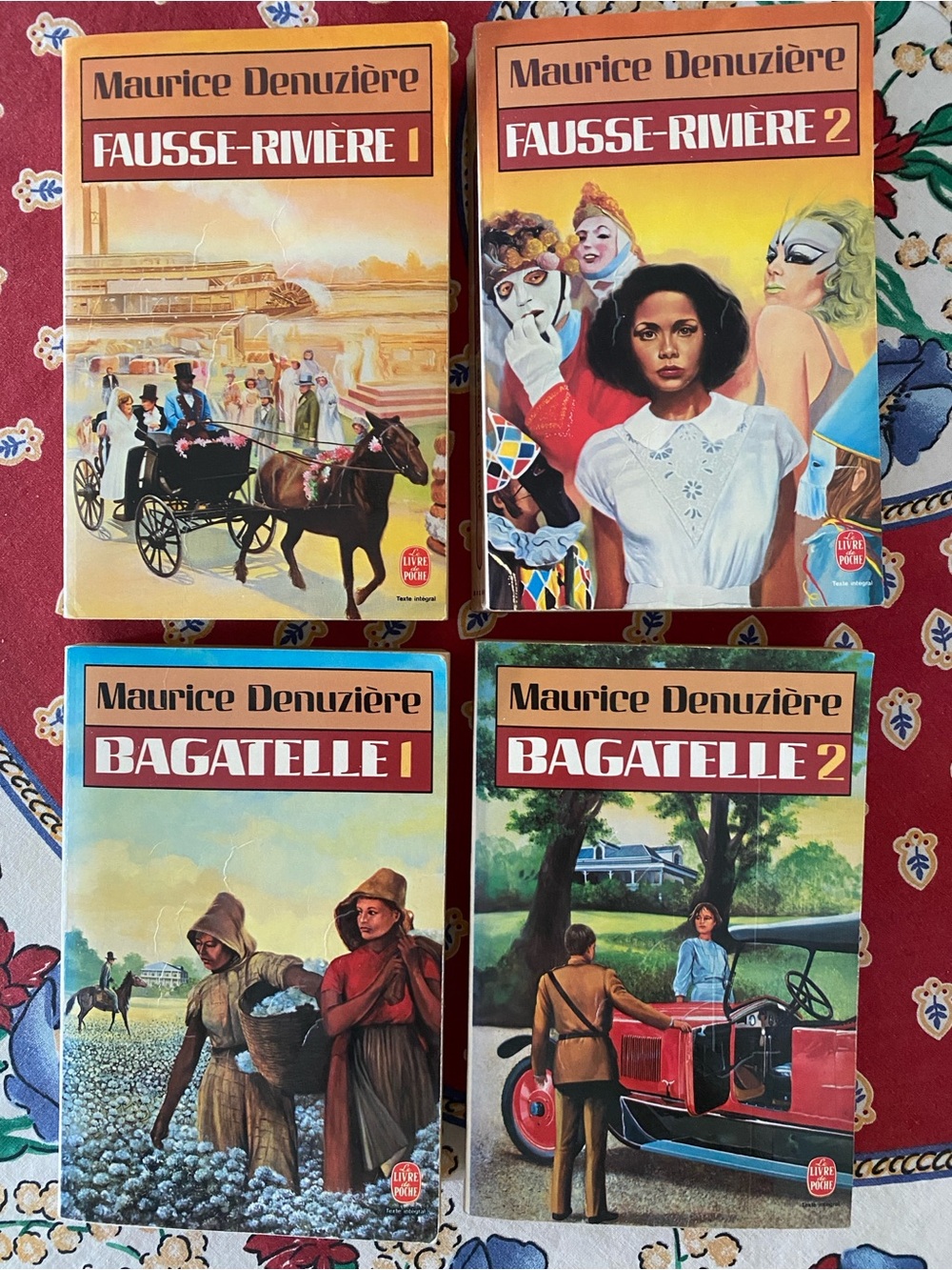 Maurice Denuzière - 4 French Language Paperbacks
